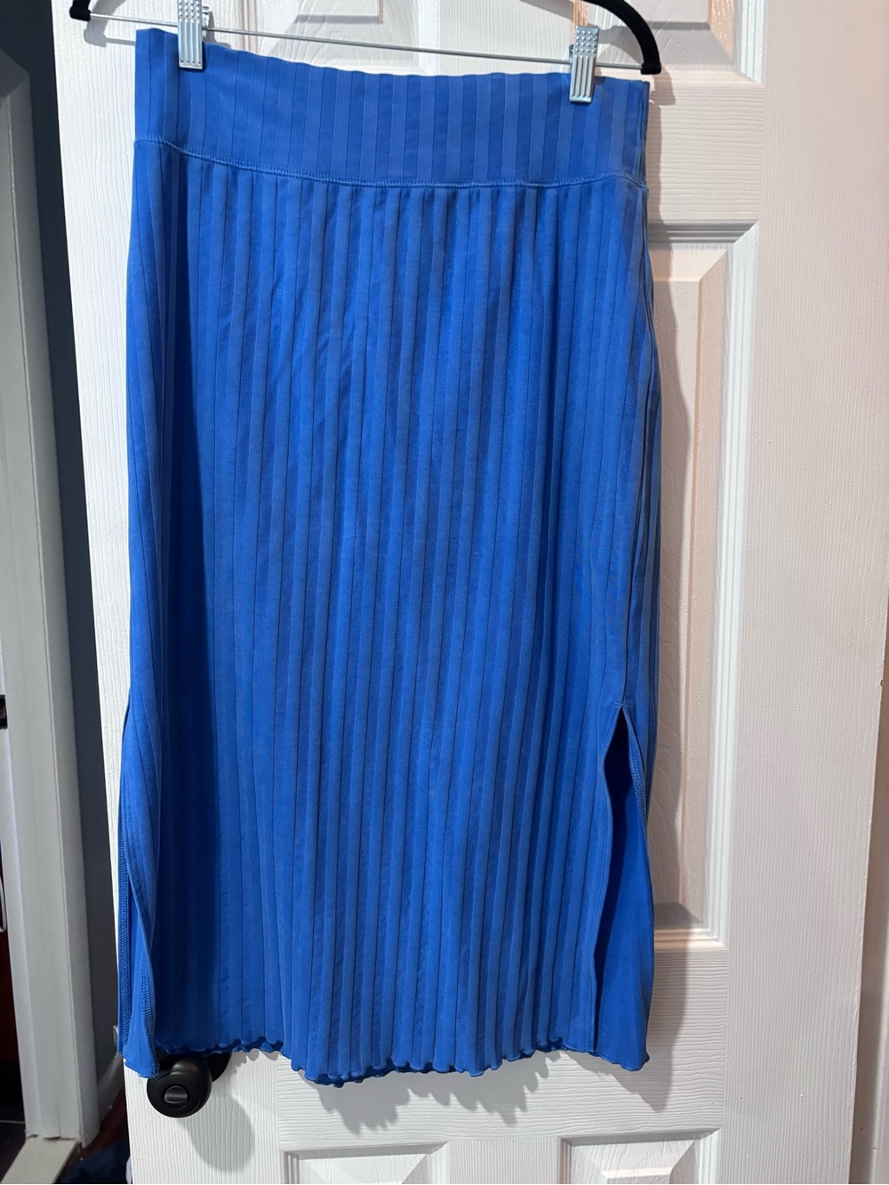 Aerie Blue Pleated Midi Skirt - Women's